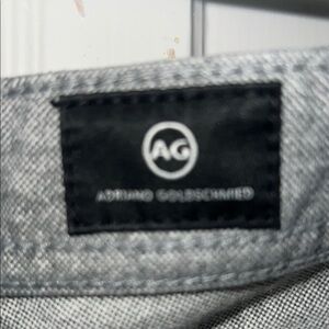 AG Adriano Goldschmied Men's Slim Straight Jeans - Gray